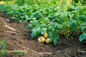Identifying When to Water Potatoes