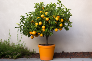 Watering Citrus Trees in Southern California
